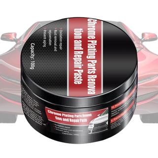 Chrome Repair Paste 100g Chrome Reconditioning Cream Automotive Repair Agent Tarnish Remover for Wheels Trim hdjvn