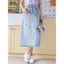 MUTU Váy Mini Denim Vintage Cao Cấp, Tua Rua Dáng Chữ A, Phù Hợp Size Nhỏ Mùa Hè