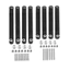 8 Chiếc Kim Loại Khung Xe Kéo Cần Cố Định Liên Kết Treo Dây Buộc Cho MN D90 D91 D96 D99 D99S MN90 1 / 12 RC Xe Nâng Cấp Phần