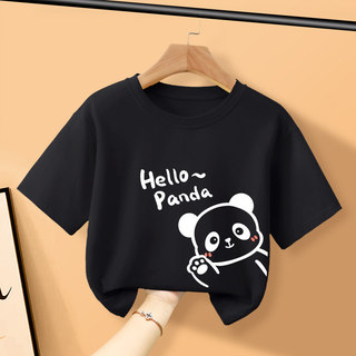 Áo thun cổ tròn in hình đơn giản，dễ thương theo phong cách Instagram dành cho bé trai，kiểu dáng thường ngày và thoải mái
