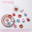 Nam Châm Tủ Lạnh Mini Hình Bánh Ngọt Kem Que Cupcake, PVC Mềm Dính Chắc, Quà Tặng Dễ Thương