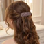 Lược chải tóc BORAGETE Bangs, Lược chải tóc dày dặn, Phụ kiện tóc thiết thực Sử dụng đa năng thanh lịch Lược chèn ngược dành cho nữ