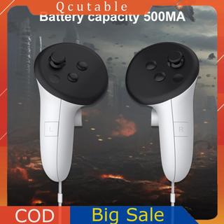 Bộ điều khiển VR Bộ pin Tay cầm sạc bên phải bên trái Phụ kiện cho Bộ điều khiển tai nghe Meta Quest 3S / 3 VR