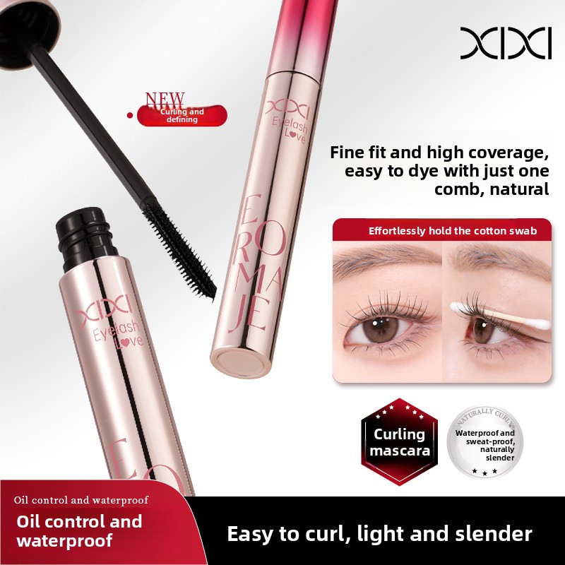 XIXI D917 Mascara Làm Cong Dài Mi, Chống Nước Lâu Trôi, Tơi Mi Không Vón Cục, Chuốt Mi Nhẹ Mắt, Curl Fix Mascara