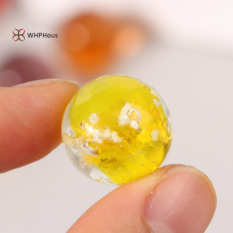< WHPHous-t > 5 Chiếc 1.6MM Bóng Thủy Tinh Dạ Quang Nhiều Màu Sắc Các Loại Phát Sáng Trong Bóng Tối Pinball Cho Trẻ Em Trò Chơi Đá Cẩm Thạch Đẹp