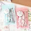 BEABOUT 8 Bộ Viết, Bộ Văn Phòng Phẩm Xanh / Hồng Học Sinh, Phim Hoạt Hình Puppy Thiết Kế Bút Gel Băng Chỉnh Sửa Trường Văn Phòng