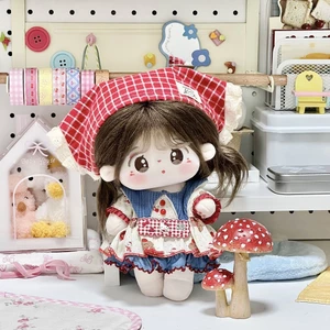 20Cm Bánh Trà Quần Áo Cho Bé 20Cm Gothic Cotton Búp Bê Thiết Kế Quần Áo Váy Chính Hãng 3.14