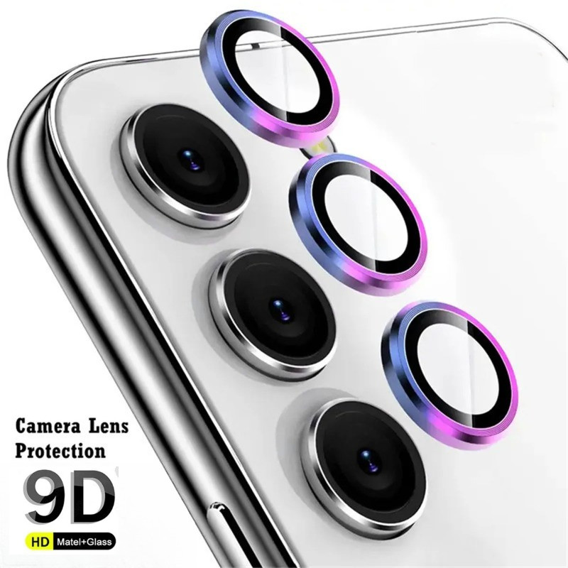 Ống kính camera hợp kim nhôm bảo vệ cho Samsung Galaxy A37/A57, viền vòng bảo vệ camera
