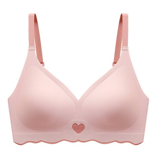 Thời Trang Mỏng Ngọt Ngào Liền Mạch Áo Ngực Nữ Push Up Áo Ngực Không Dây Thoải Mái Brassiere Quần Lót Nữ