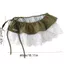 Rèm đánh rắm kẻ sọc DARON, Váy Mini ren buộc dây Balletcore, Thời trang phong cách Hàn Quốc xếp lớp Y2k Váy ngắn xếp nếp cho bé gái