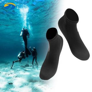 Perfeclan 1 Cặp Neoprene Tất Lặn Biển Booties Giày Bơi Nhiệt Co Giãn Chống Trượt Chân Trần Nhanh Chất Liệu Khô Thích Hợp Cho Lặn Lặn Lướt Sóng Kayak Sai