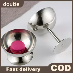 Doutie 2023 Cốc Thép Không Gỉ Mới Cốc Kem Món Tráng Miệng Salad Đĩa Trái Cây Ốc Sna Món Ăn KTV Thanh Tiếp Liệu VN