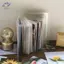 HFTOY 40 Cái / cuốn A6 Sổ Lưu Trữ Đơn Giản Dung Tích Lớn Chống Thấm Nước Sách Bảo Quản Ảnh Chất Liệu PP Cao Cấp ~