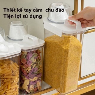 Hộp đựng gạo bằng nhựa cao cấp chống ẩm chống Hộp đựng bột giặt nước giặt nước xả