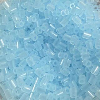 Hạt Perler DIY thủ công YUUKII, Máy ép nhiệt Hạt Perler màu thủy tinh trong suốt cao, Đồ chơi hạt Perler 2.6mm thủ công