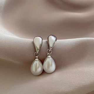 Bông Tai Ngọc Trai Thả Nước Baroque Phong Cách Cổ Điển Trung Quốc - Ánh Sáng Thanhh lịch