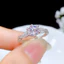 Nhẫn kim cương hình bạch tuộc bạc S925, phong cách thời trang đơn giản, size điều chỉnh được