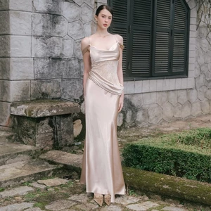 Đầm Maxi Backless Skinny Thiết Kế Giúp Thon Eo - Phong Cách Cá Tính