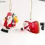 QIUWU 1 Chiếc Acrylic Vintage Thiên Thần Treo Trang Trí Đồ Trang Trí Giáng Sinh Ông Già Noel Cây Giáng Sinh Treo Trang Trí 2026 Navidad Trang Trí Tiệc.