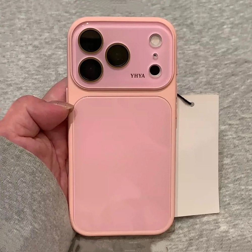 Ốp điện thoại Acrylic thủy tinh 17 Series tức thì cho iPhone 17 Pro Max 16 15 14 13 12 Vỏ bảo vệ chống sốc