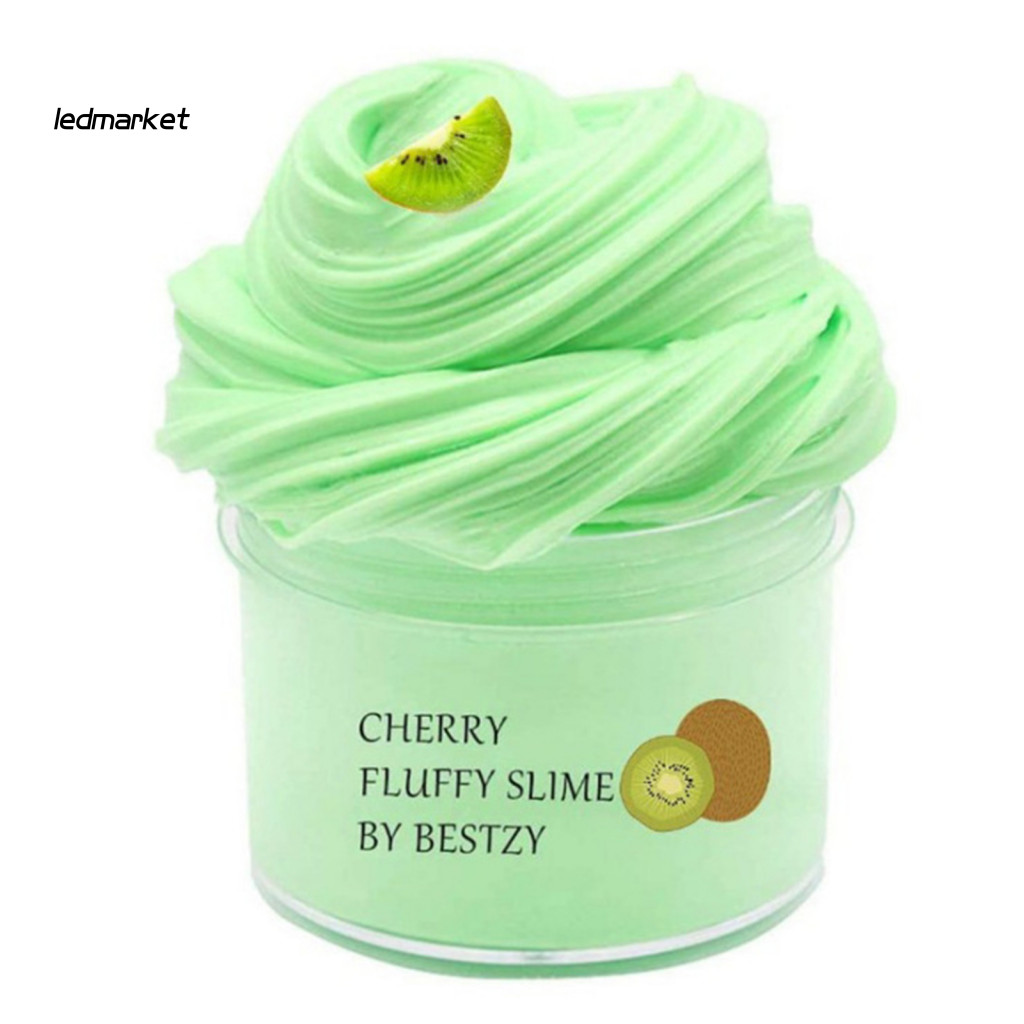 (Ledmarket) 70ML Slime Toy Fluffy Anti-tear Co Giãn Cloud Slime Butter Sludge Toy để thư giãn