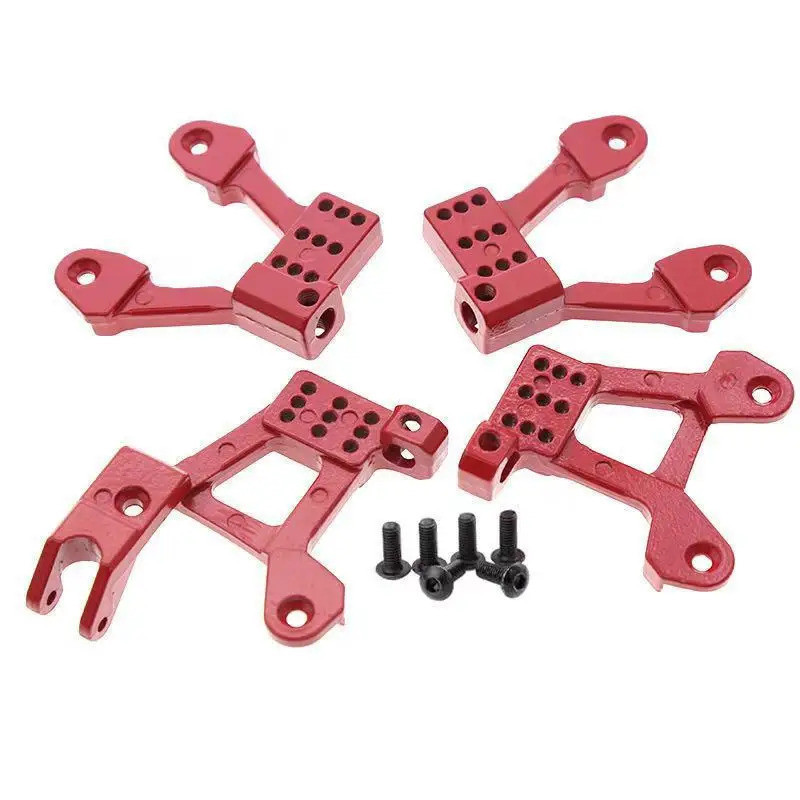 4 Kim Loại Trước & Sau Giảm Chấn Tháp Gắn Vòng Cho Trục SCX10 II 90046 90047 1 / 10 RC Xe Bánh Xích Nâng Cấp Phần