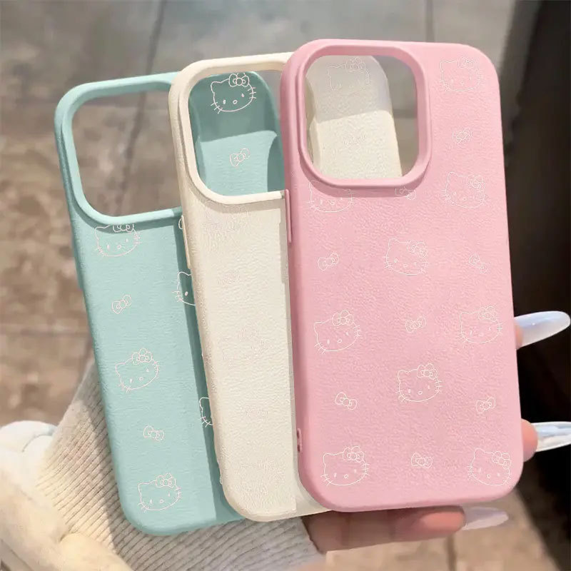 Ốp Silicon Mềm Mèo Con Cho iPhone 11-16 Pro Max/XR/7-8 Plus
