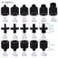 Vít chuyển đổi Đai ốc kép 1/4 sang M4 M5 M6 M8 M10 cho máy ảnh DSLR, Braet máy chiếu, phụ kiện chụp ảnh