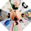 Hầu hết lời khen ngợi Zhang Linghe Ô sáng tạo Ô nắng tự động Zhang Linghe Ngoại vi Tùy chỉnh Ngôi sao hỗ trợ Ô dù nắng mưa chống nắng ô
