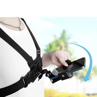 Bộ Dây Đai Đeo Ngực Gắn Điện Thoại, Camera Hành Trình, Gopro,Đa Dạng Mẫu, Phụ Kiện Chắc Chắn Quay Video, Vlog