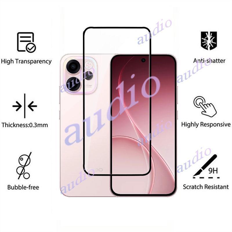OPPO Reno15 F 5G 3 Kính Cường Lực Cho Oppo Reno 15F 15 F Reno15F 5G 4G 2025 Bảo Vệ Màn Hình Điện Thoại Vỏ Kính Bảo Vệ Phim Cho OPPO Reno15F OppoReno15F 5G 9H HD Chống Trầy Xước