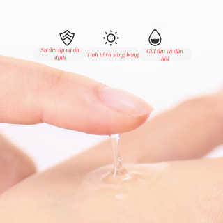 Serum Kem dưỡng ẩm, làm se khít lỗ chân lông, giữ ẩm, chăm sóc da săn chắc đem lại làn da mịn màng, sáng bóng