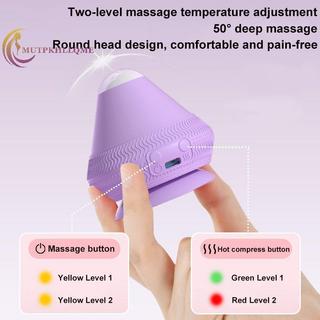 Csndices Silicone Massage USB Sạc Massage Thể Dục Cơ Eo Thư Giãn Lưng Máy Mát Xa Giảm Đau VN