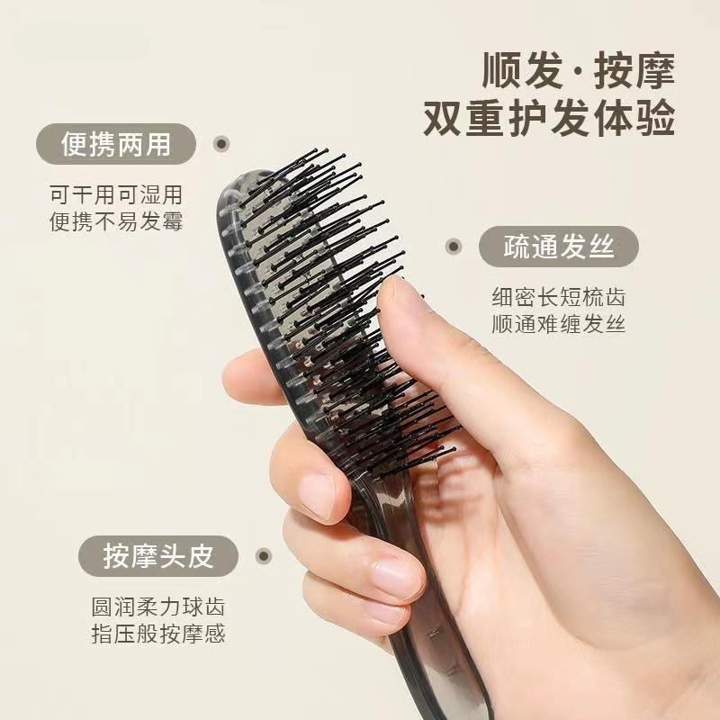 Lớp Magic Lược Ướt Khô Da Đầu Massage Mịn Tóc Chống Tĩnh Điện Lông Tơ