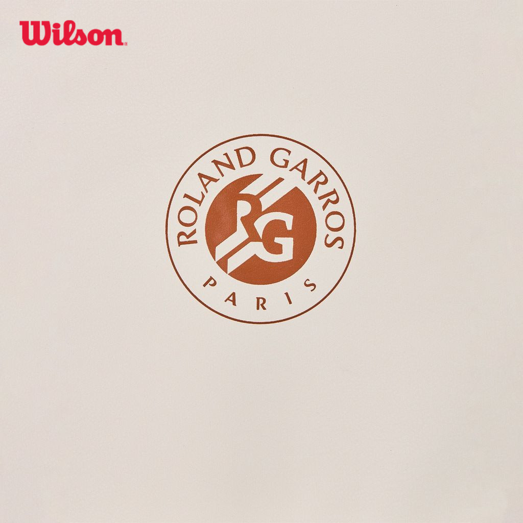 Wilson Roland Garros 2025 Large Duffel Cream/Clay Túi Đựng Vợt Tennis WR8042301001