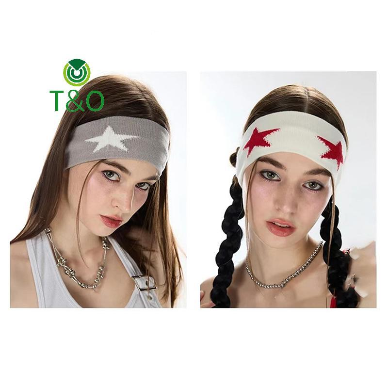 [T & O-t] Star Sports For Running Cycling Yoga s For Women Sweat-wicking Slip Soft Hair Accessories [mới]