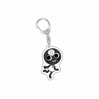 Dandy's World Plush Scraps Acrylic Keychain Lovely Baby Bag Charms Pendant Friends Gift Fun Key Chain Cute