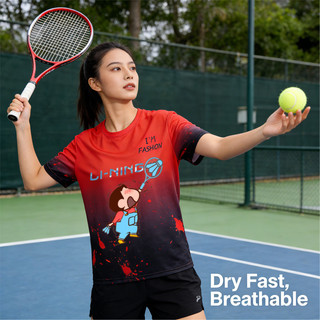 Áo thun thể thao Li Ning Cool Ice Silk, phù hợp cho chạy bộ, bóng rổ và quần vợt, phong cách unisex