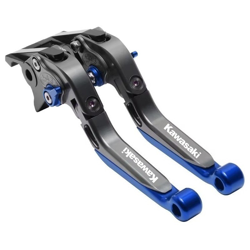 Dành Cho KAWASAKI Z125 Z250 Z300 Z400 Z500 Z650 Z900 Z1000 Có Thể Điều Chỉnh Phanh Đòn Bẩy Ly Hợp CNC Nhôm Phụ Kiện Xe Máy