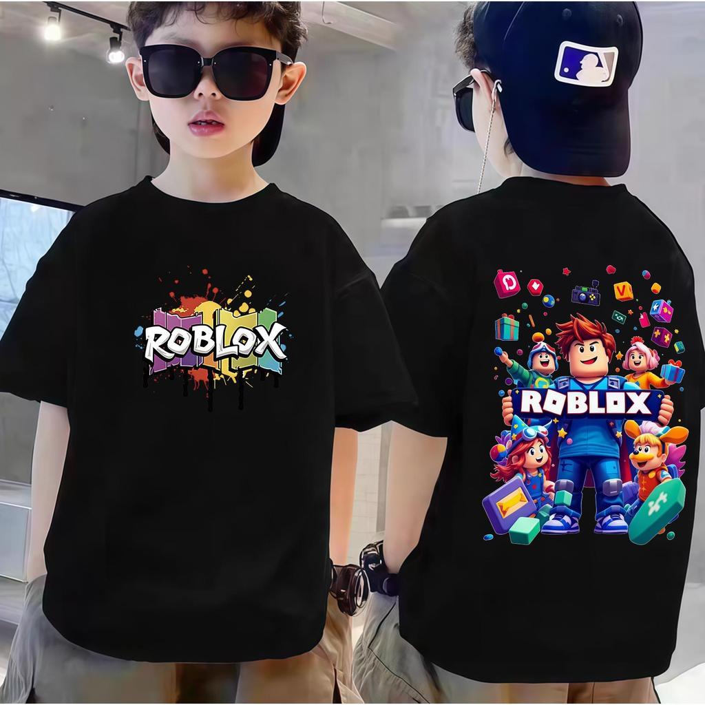 Thời Trang, Đẹp Trai, Áo Thoải Mái, In Roblox, Thanhnhiều, Nhận Khi Thanh, Rộng Dáng