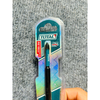 Mũi cắt vít PH2 Total thép đen S2 chân lục giác 6.35 TACIM71PH250 TACIM71PH2100 TACIM71PH2150