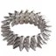 EDIWANY Y2K Punk Vòng Tay, Phụ Kiện Goth Ba Lớp Stud Spiked Chunky Vòng Tay, Vòng Tay Trang Sức Thoáng Mát Thời Trang