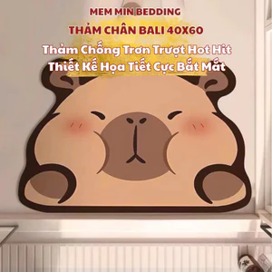 Thảm Chân Bali 40x60,Thảm Chống Trơn Trượt Hot Hit Với Thiết Kế Họa Tiết Cực Bắt Mắt