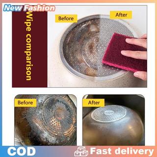 khăn lau bếp Chống mài mòn Khăn lau chùi nồi chảo trong nhà bếp để loại bỏ rỉ sét