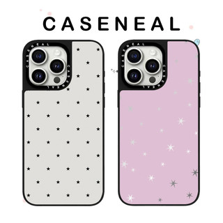 Ốp điện thoại gương chất lượng cao CASENEAL Graffiti Stars Thích hợp cho iPhone 17ProMax 17pro 17 air 16promax 16 15promax 15 14promax 13 13promax Ốp lưng cứng chống rơi thời trang
