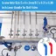 Tay cầm van bi EDIWANY, Cờ lê van nước chống ăn mòn mạ Chrome, Hệ thống nước ngoài trời đa chức năng đa chức năng tiện dụng