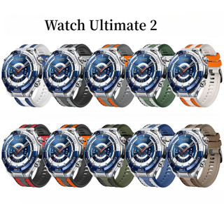 Dây đeo silicon chính hãng 22mm cho Huawei Ultimate 2 Dây đeo đồng hồ thông minh cho Huawei Watch Thiết kế tối ưu GT5 4 3 46mm Dây đeo thay thế