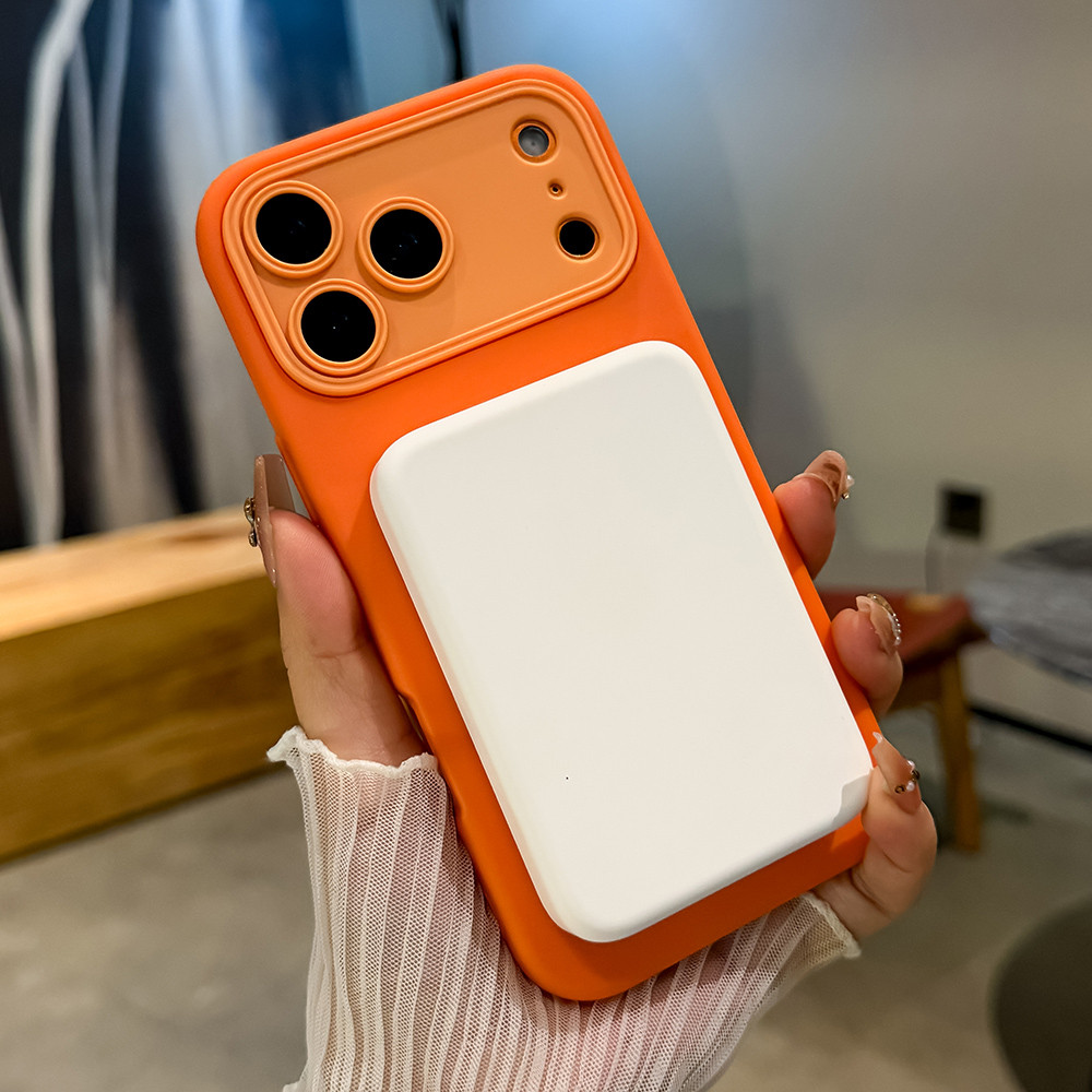 Giá đỡ gấp vô hình từ tính Vỏ điện thoại mềm Windows cho iPhone 17 Pro Max 16 Plus 15 14 13 12 11 Vỏ bảo vệ chống sốc