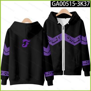 PS2 Kamen Rider W Joker anime Dây Kéo Áo Khoác Áo Unisex Top SP2