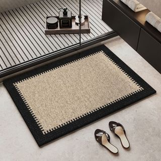 Thảm sàn phòng tắm dày, chống trơn trượt, nhanh khô, chống bụi bẩn, thấm nước, dùng cho nhà vệ sinh
